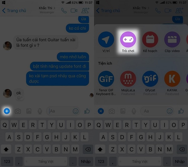 Hướng dẫn bạn cách chơi Instant Games trên Facebook Messenger cực vui
